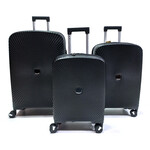Set Valijas Flb Pp Negro 20 24 28 168 4Ruedas
